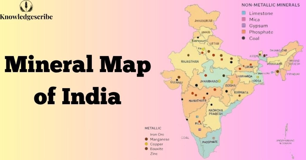 Mineral Map of India 2025