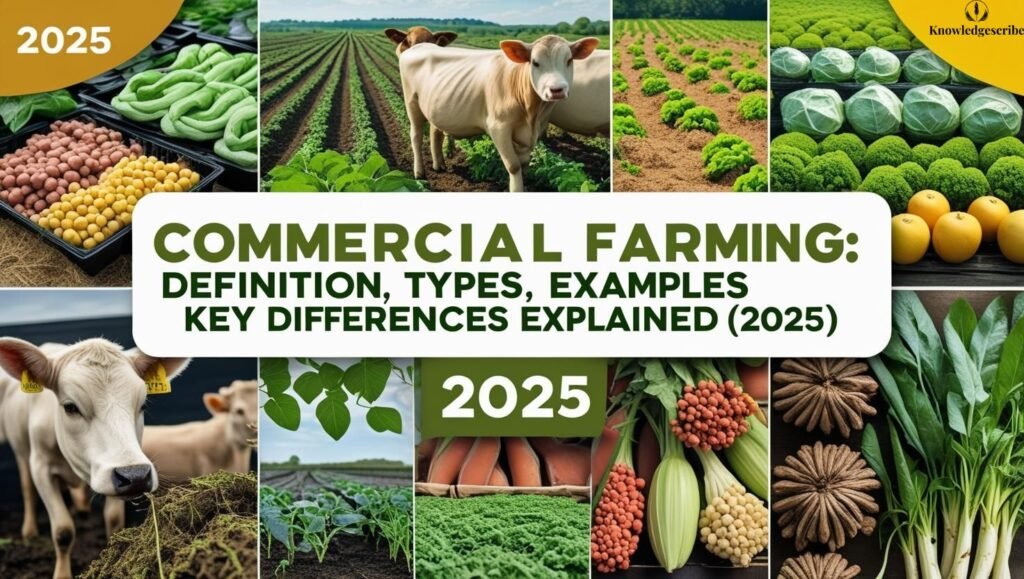 Commercial Farming, Definition, Types, Examples and Key Differences Explained (2025) 1 Commercial Farming